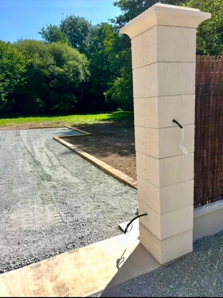 béton proche de Parthenay